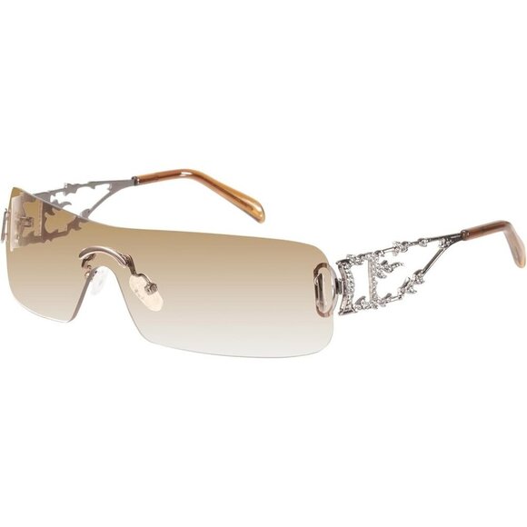 Y2K Rhinestone Flame Sunglasses Women Bling Glitter Retro Fashion UV100 main image 5